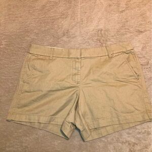 J Crew khaki shorts